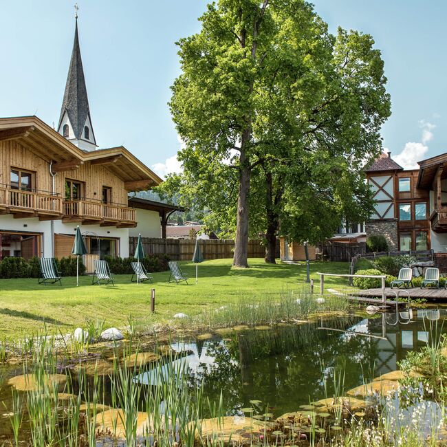 Dorfresort Reith bei Kitzbühel im Sommer   Apartment Urlaub