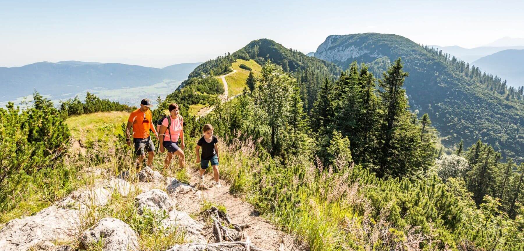 Hiking holidays with family