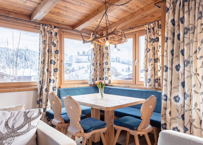 Essbereich Penthouse Hahnenkamm - Dorfresort Kitzbühel