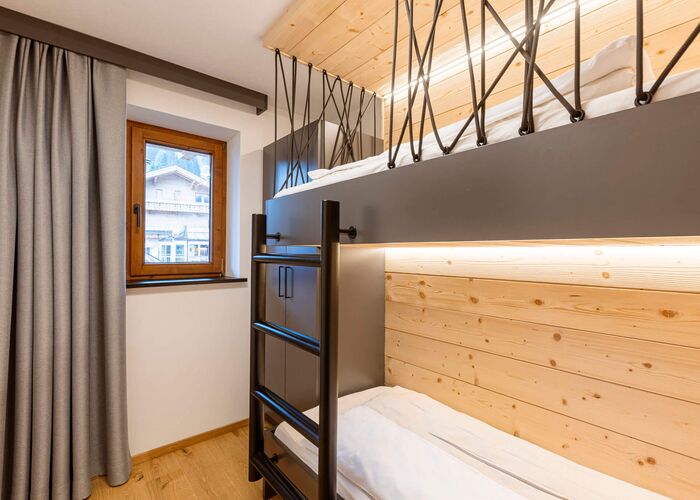 Schlafzimmer Zugspitz Suites Lermoos