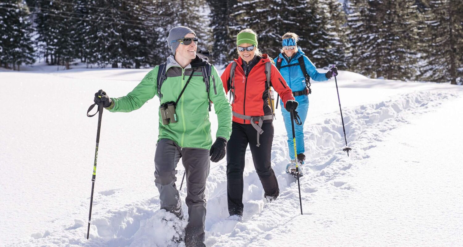 Schneeschuhwandern mit dem Nationalpark Ranger, Raurisertal (c) Ferienregion Nationalpark Hohe Tauern