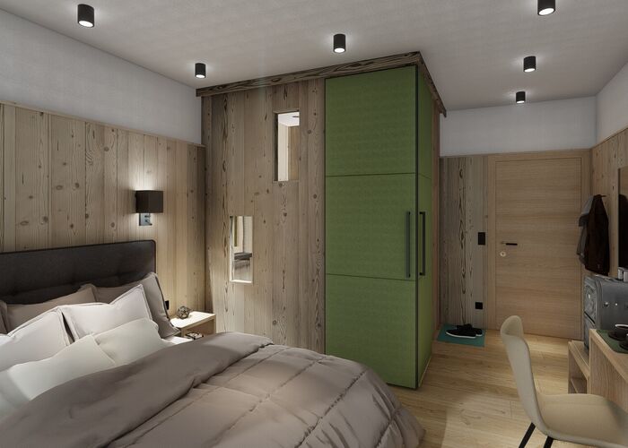 Schlafzimmer Suite Schwarzsee - Dorfresort Kitzbühel