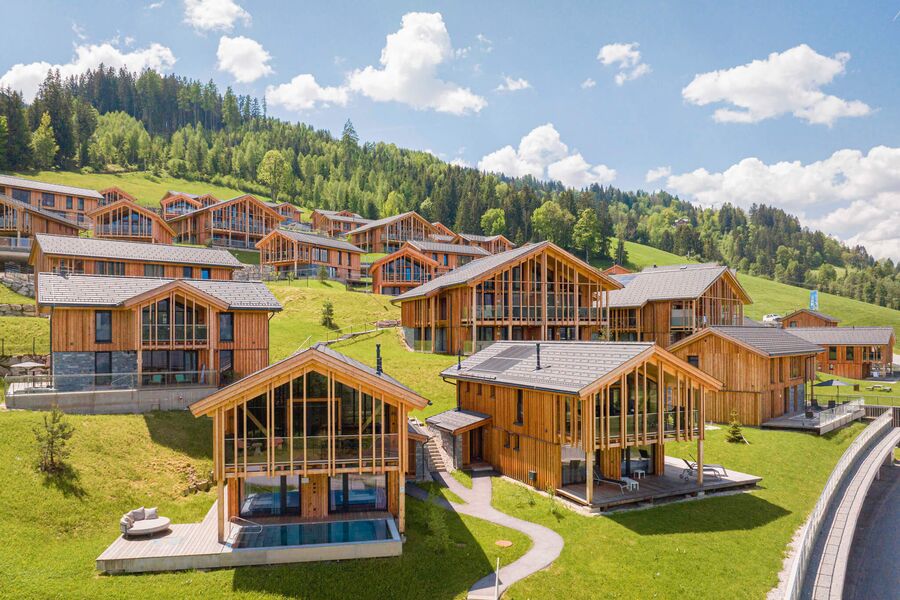 Bergresort hauser kaibling aussenansicht
