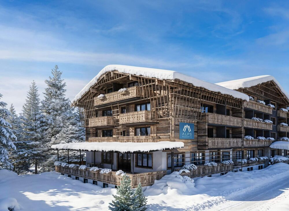 Winteransicht vom 4*S Hotel Carpe Solem Kaprun