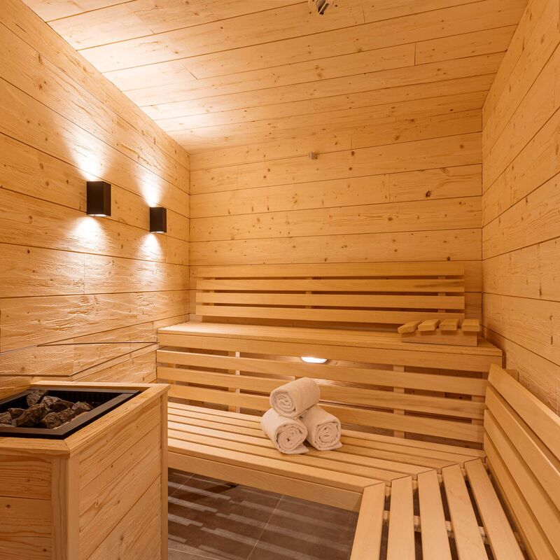 Wellness mit Sauna - Fiss Suites