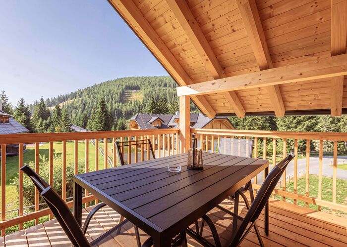 Terrasse Bergresort Lachtal