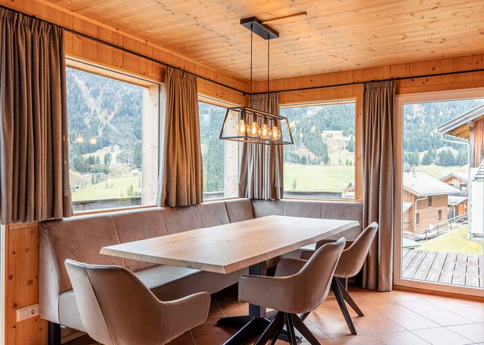 Essbereich Chalet Alpenrose - Alpendorf Dachstein West