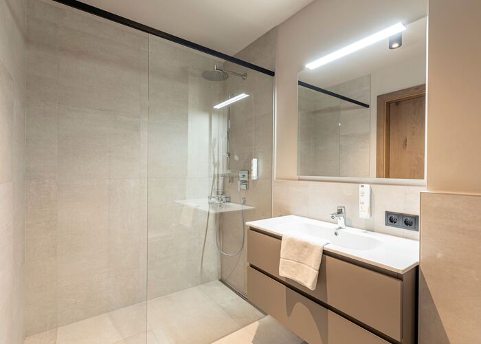 Badezimmer Suite Feldalphorn - Chalet 149 Westendorf