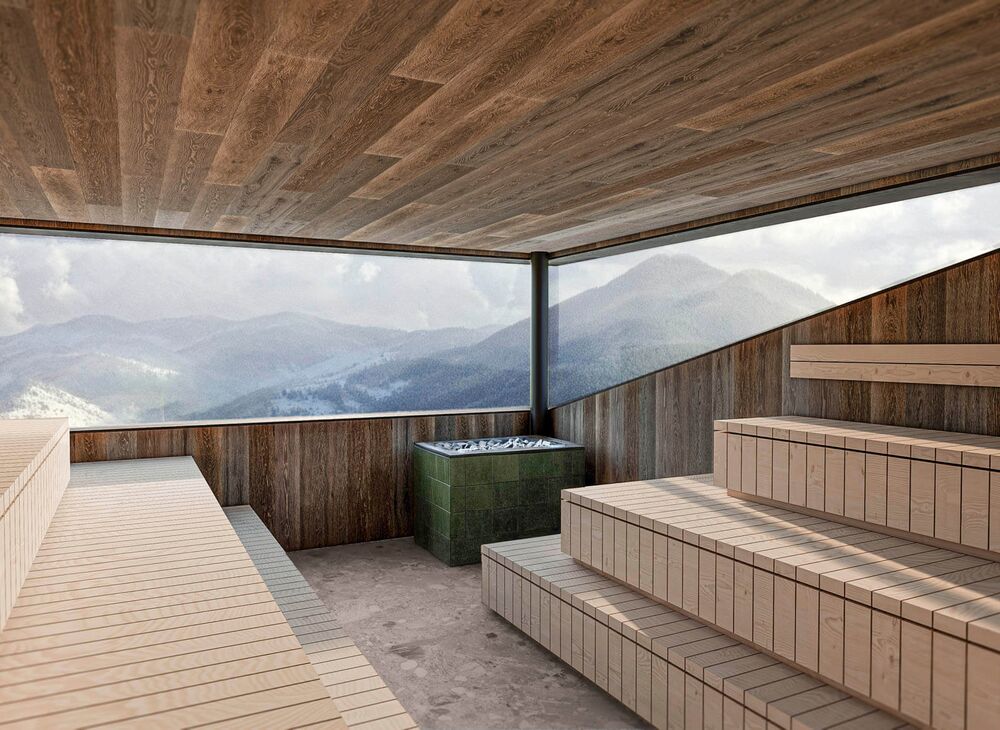 Sauna Carpe Solem Kaprun by ALPS RESORTS