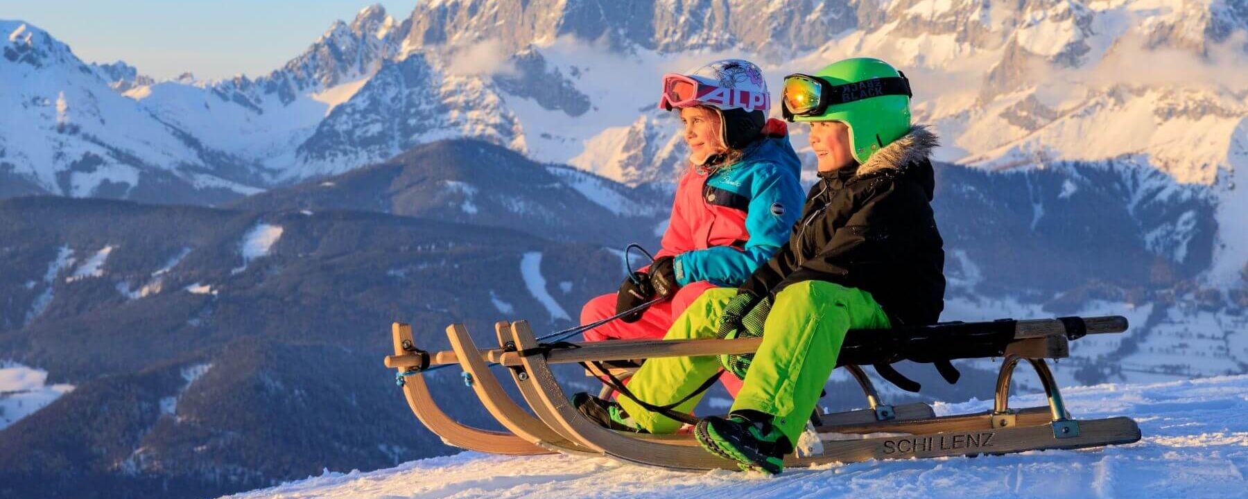 Rodeln in der Region Schladming-Dachstein