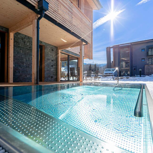 Outdoor Pool Gartensuite   Kreischberg Pool Villas