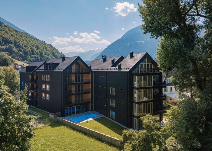 Montafon Suites Schruns im Sommer