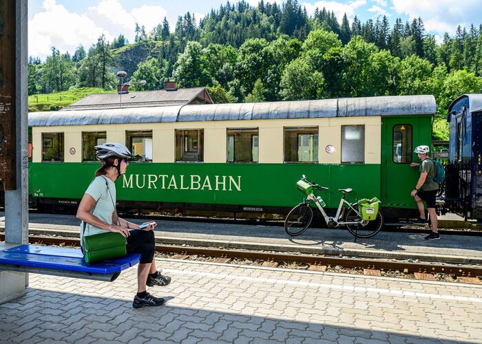 Murtalbahn mit Bike-Transport
