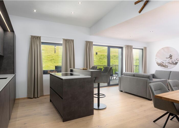 Küche Bergresort Berwanger Hof