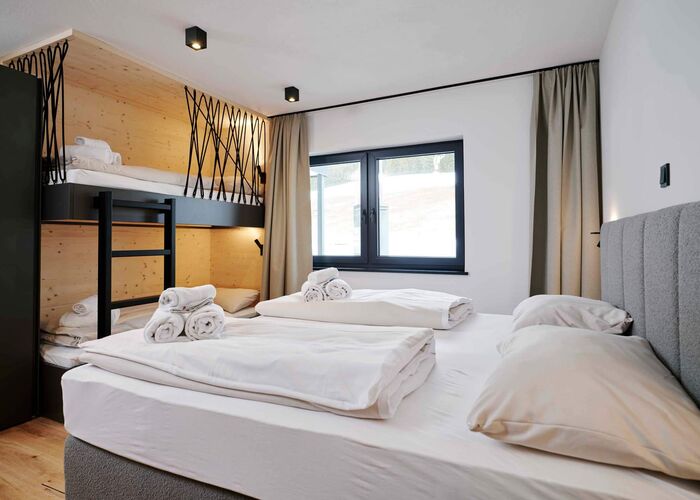 Schlafzimmer - Bergresort Berwanger Hof