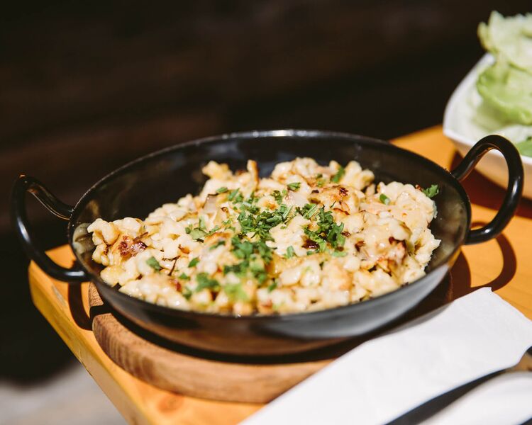 Käsespätzle in der Urlaubsregion Schladming-Dachstein © ladyvenom