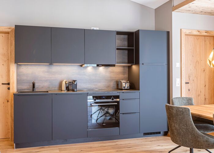 Küche - Superior Ferienwohnung mit 2 Schlafzimmern