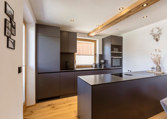 Küche - Zugspitz Suites Lermoos