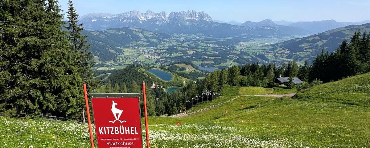 Der Startschuss auf der Streif-Wanderung im Sommer