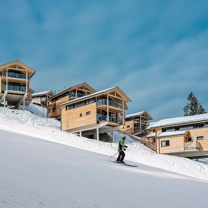 Ferienhaus direkt an der Skipiste