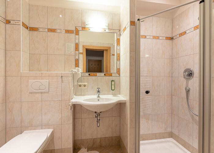 Badezimmer Suite Horn - Dorfresort Kitzbühel