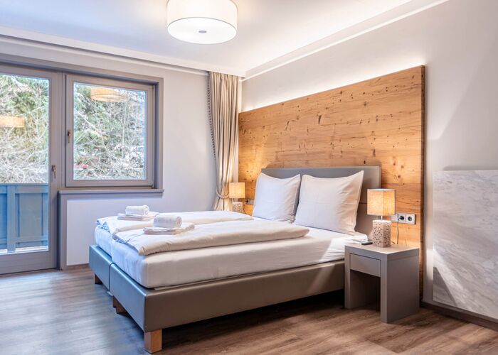 Schlafbereich Junior Suite - Saalbach Suites