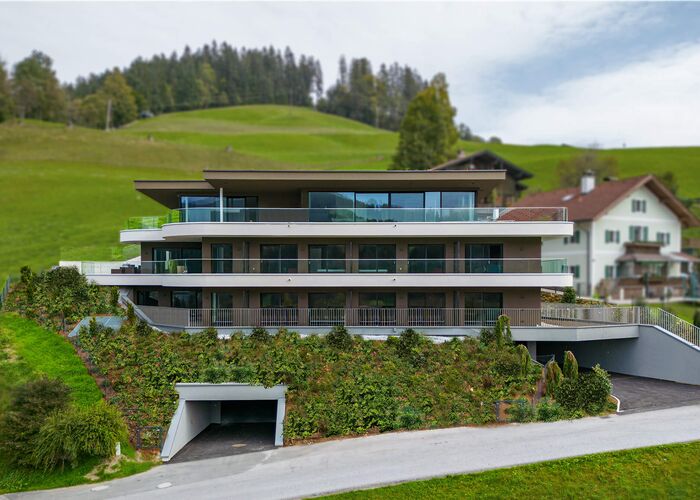 Außenansicht - Ferienwohnungen Brixental Suites Hopfgarten