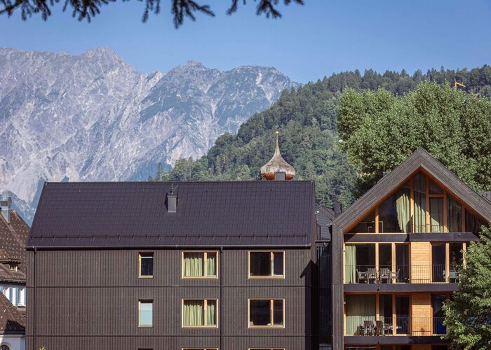 Montafon Suites Schruns im Sommer