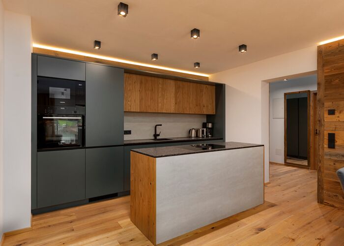 Küche Bergresort Berwanger Hof